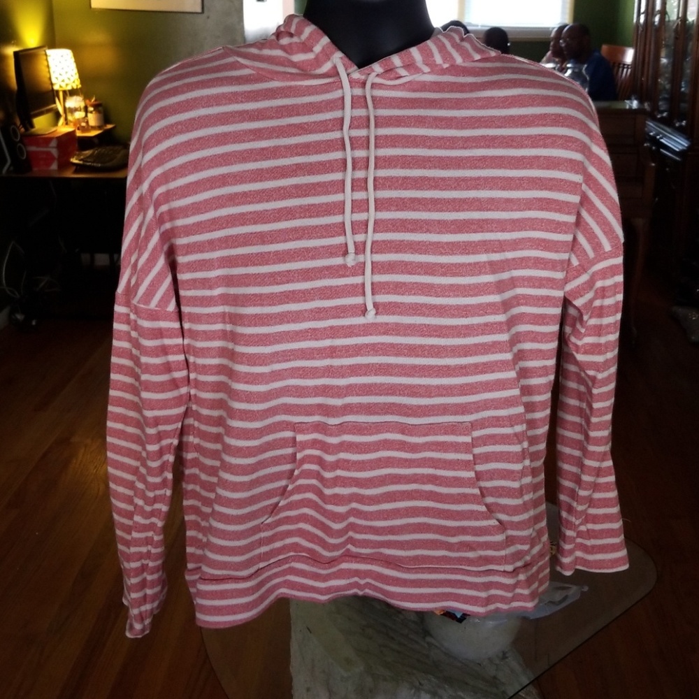 Striped hoodie